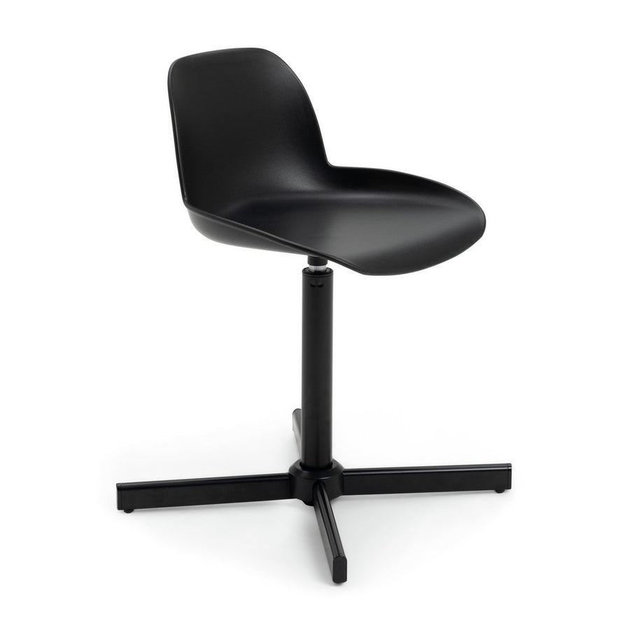 Habitat Nova Plastic Office Chair - Black