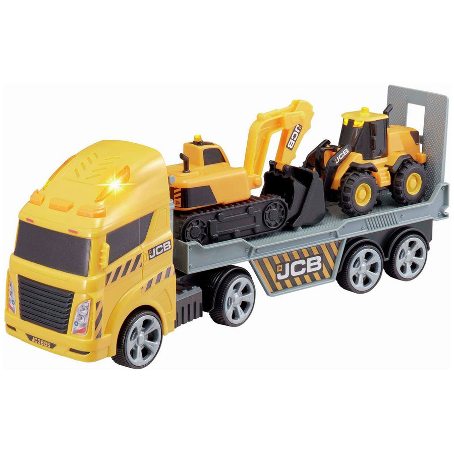 Teamsterz JCB Transporter Truck With 2 Mini Vehicles