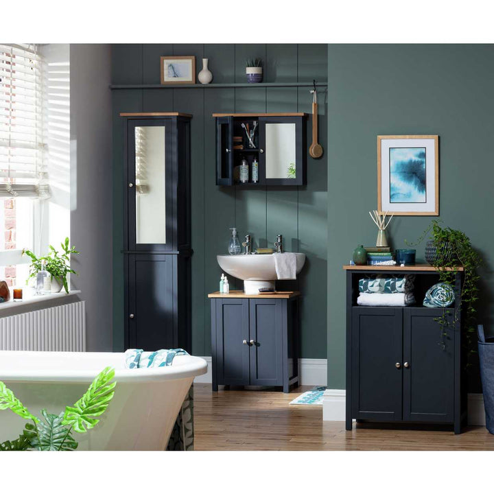 Home Livingston Under Sink Unit - Blue