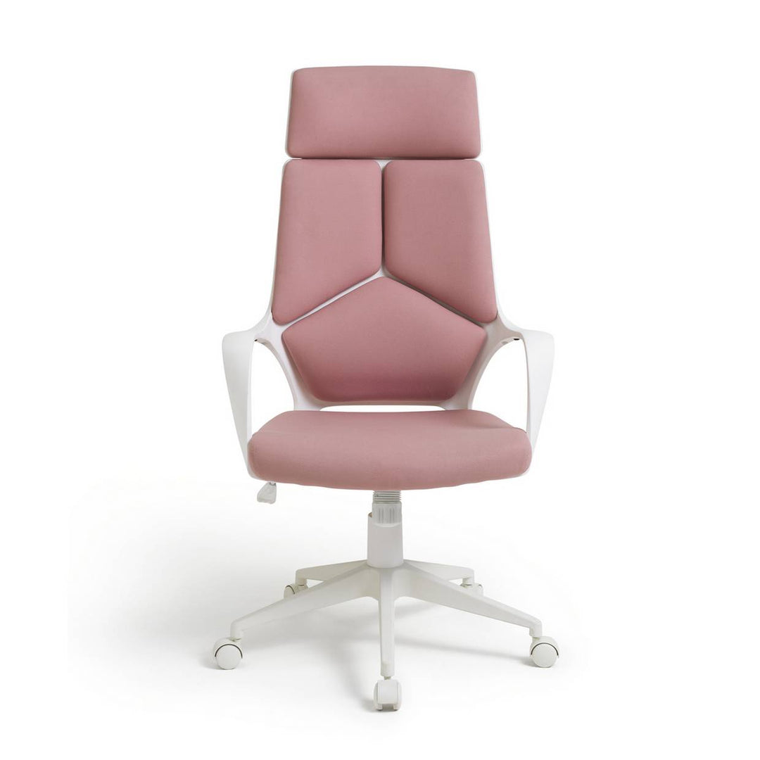 Habitat Alma High Back Office Chair - Pink