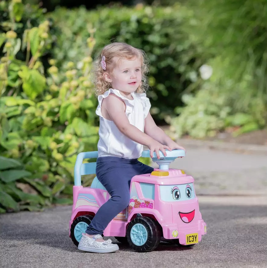 EVO Foot To Floor Ice Cream Van Ride On