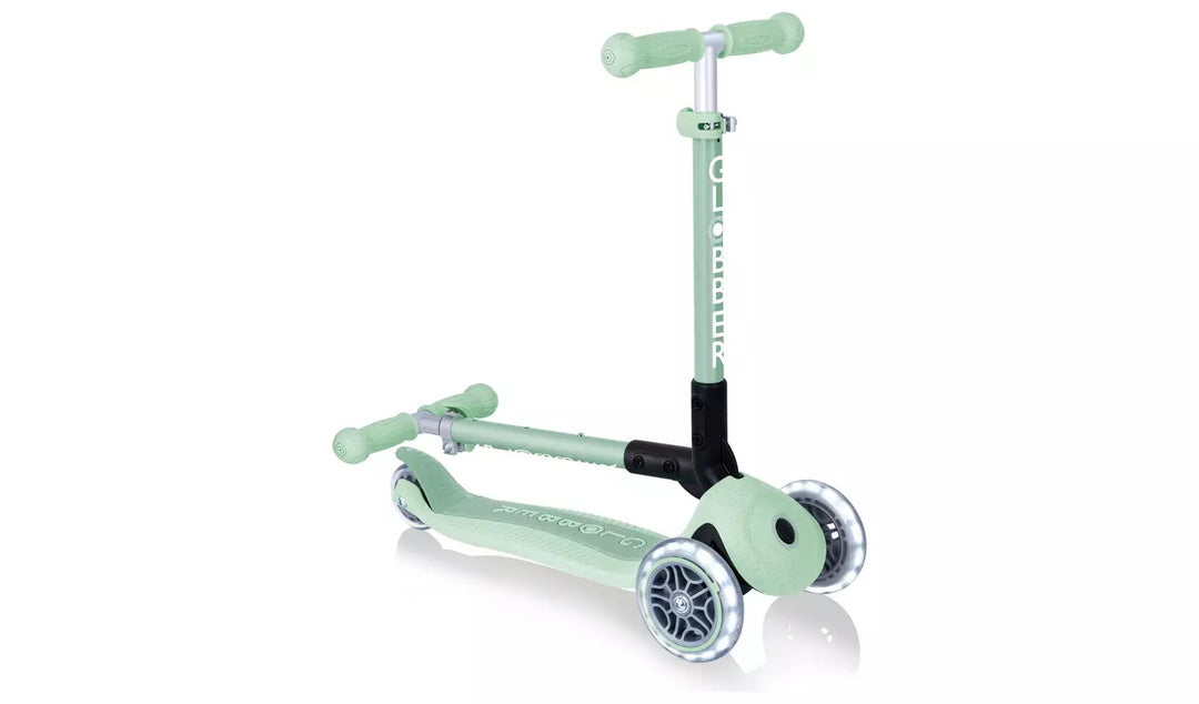 Globber Junior Ecological 3 Wheel Scooter - Pistachio