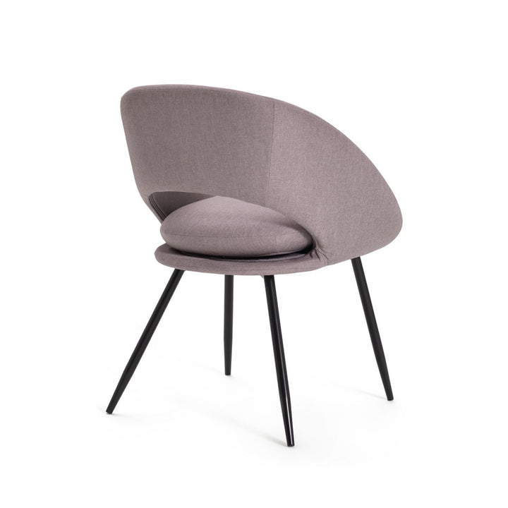 Habitat Hermione Fabric Chair - Grey