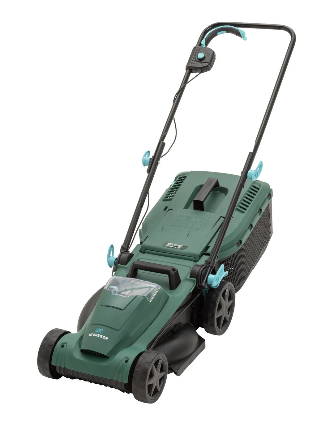 McGregor MCR2134A 34cm Cordless Rotary Lawnmower - 21.6V