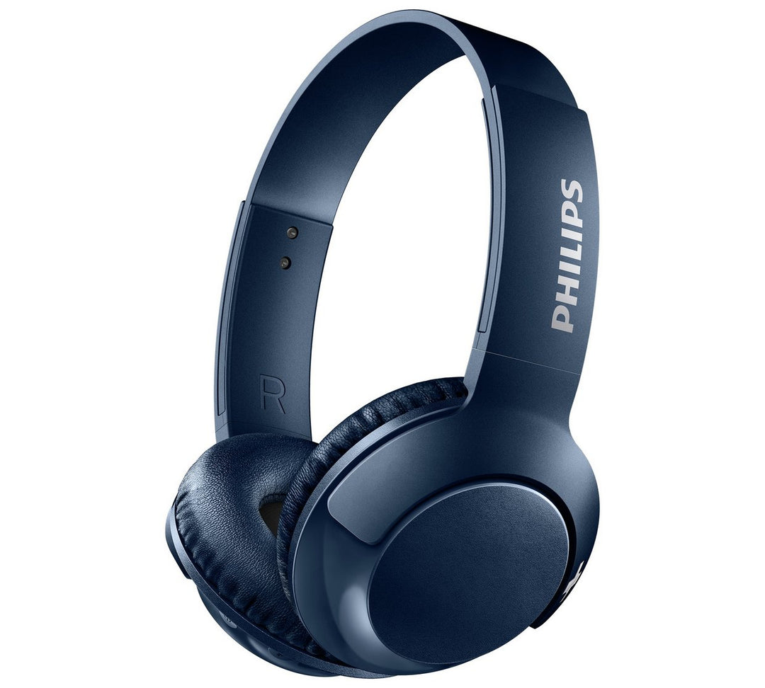 Philips SHB3075 Wireless On-Ear Headphones - Blue