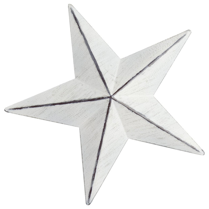 Habitat Metal Star Christmas Tree Topper - White