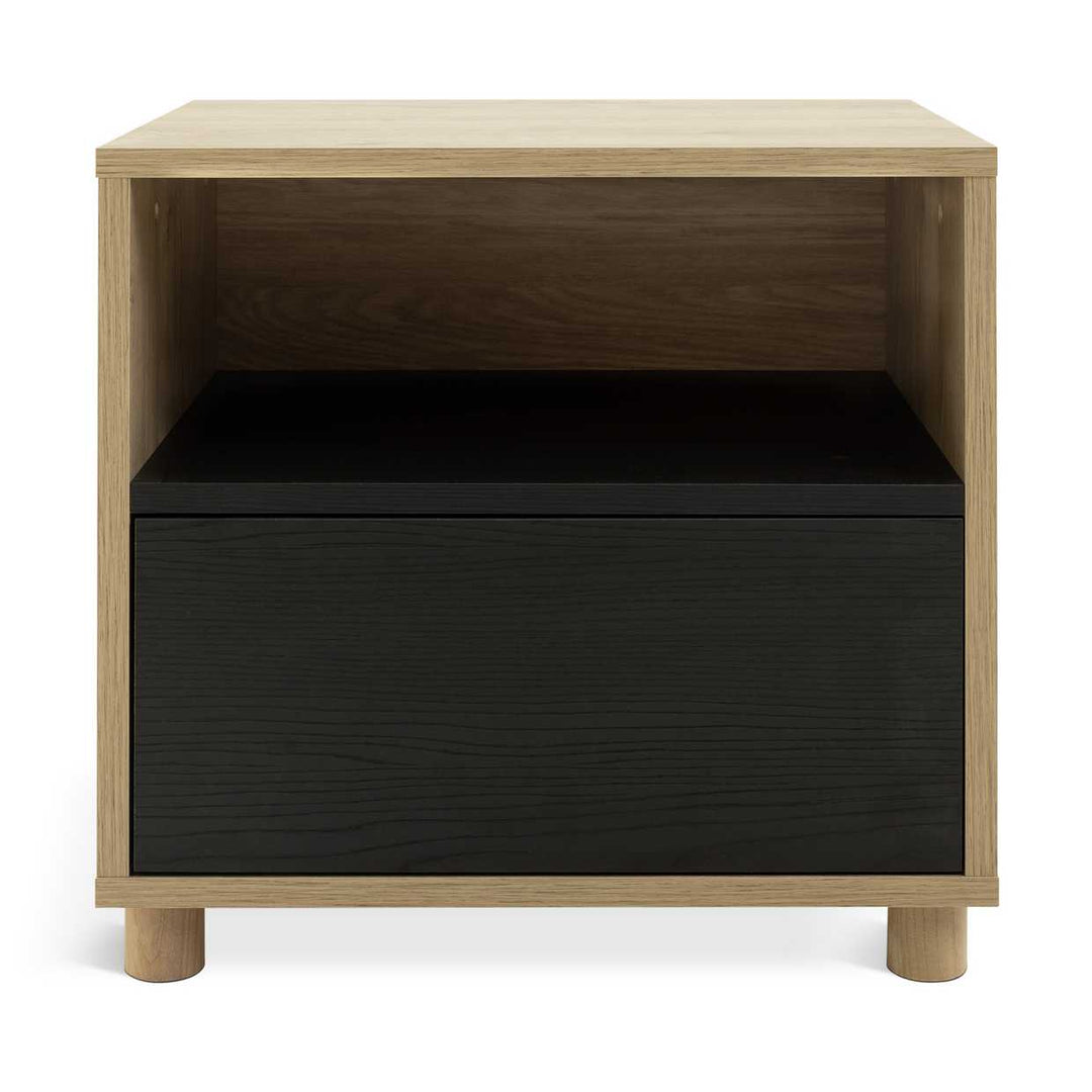 Habitat Koda 1 Drawer Bedside Table - Black