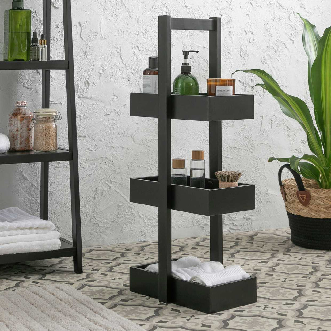 Home 3 Tier Caddy - Black