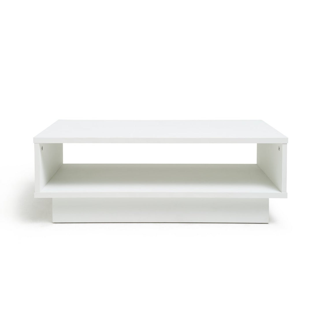 Home Cubes 1 Shelf Coffee Table - White