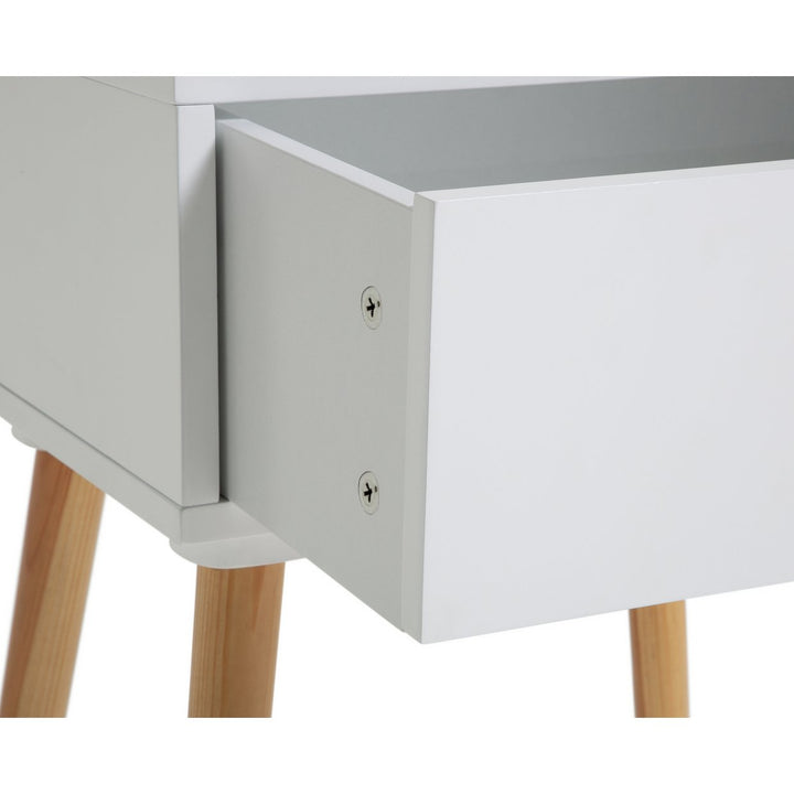 Habitat Otto 1 Drawer Bedside Table - White