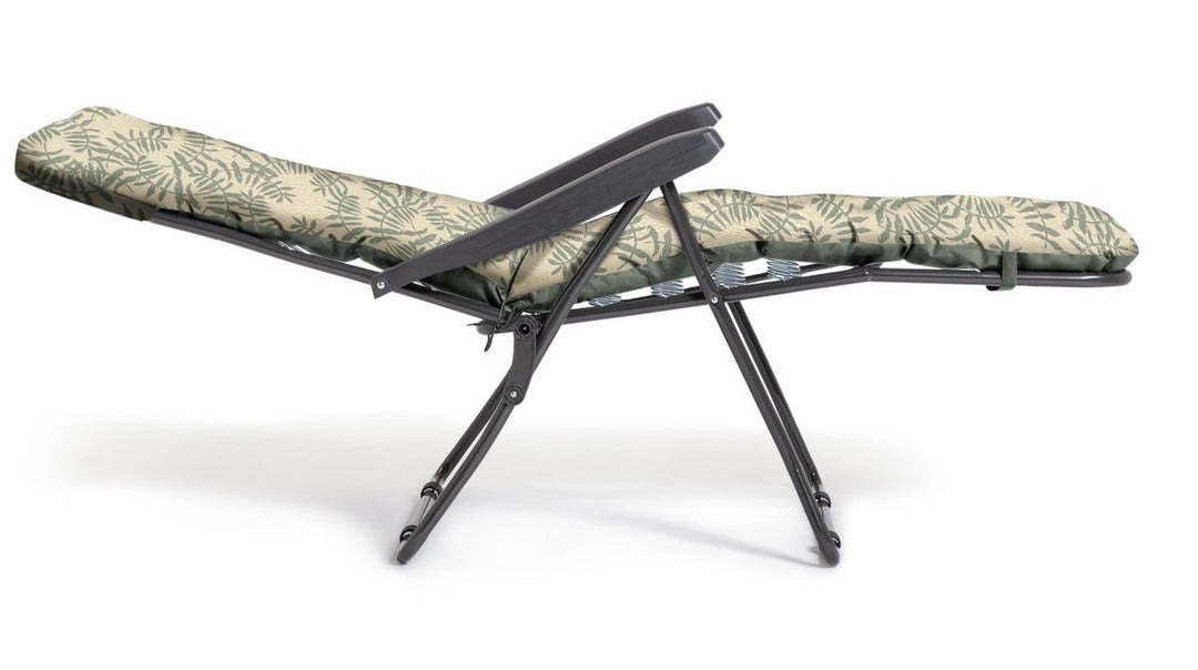 Home Folding Metal Garden Chair - Lino Leaf Green