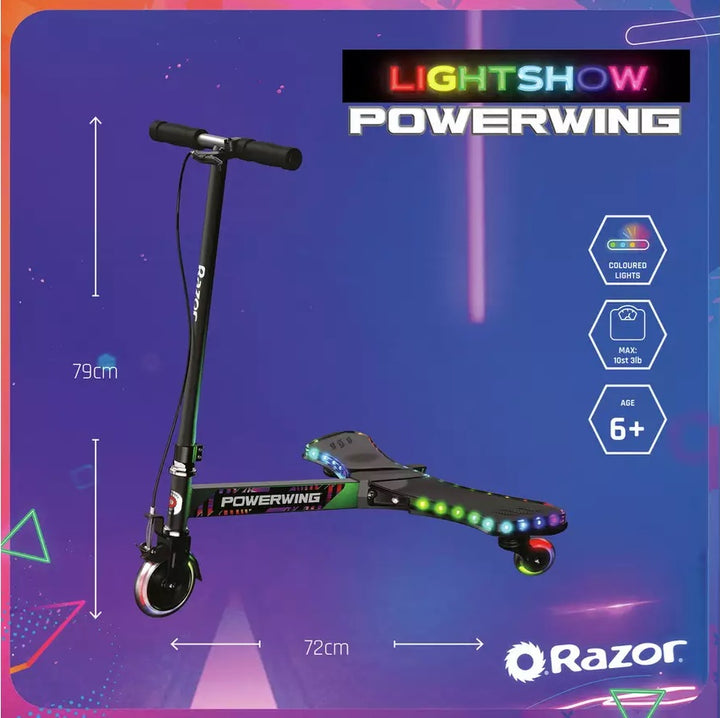 Razor PowerWing Lightshow Scooter