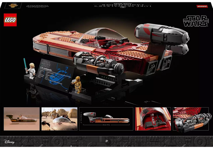 LEGO Star Wars Luke Skywalker's Landspeeder UCS Set 75341 (Slightly Damaged Box)