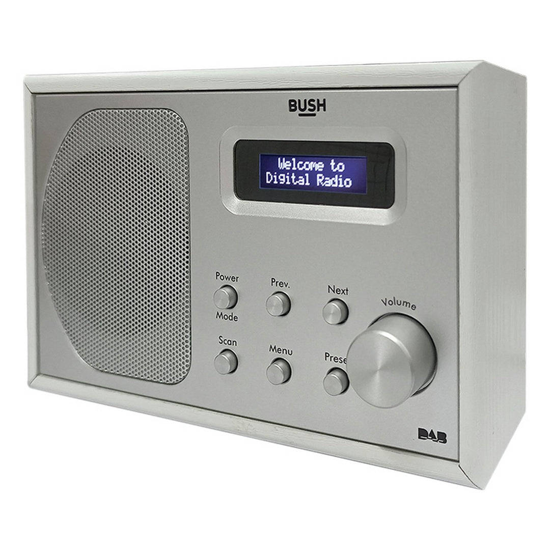 Bush Lisbon Dab Classic Radio - White