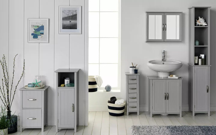 Home Tongue & Groove Single Storage Unit - Grey