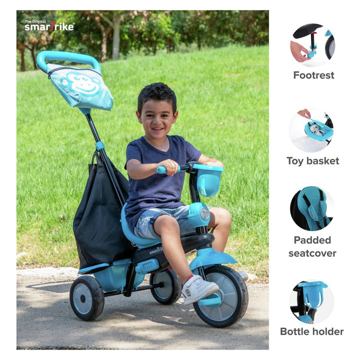 SmarTrike Safari Premium 4-in-1 Toddler Trike - Blue