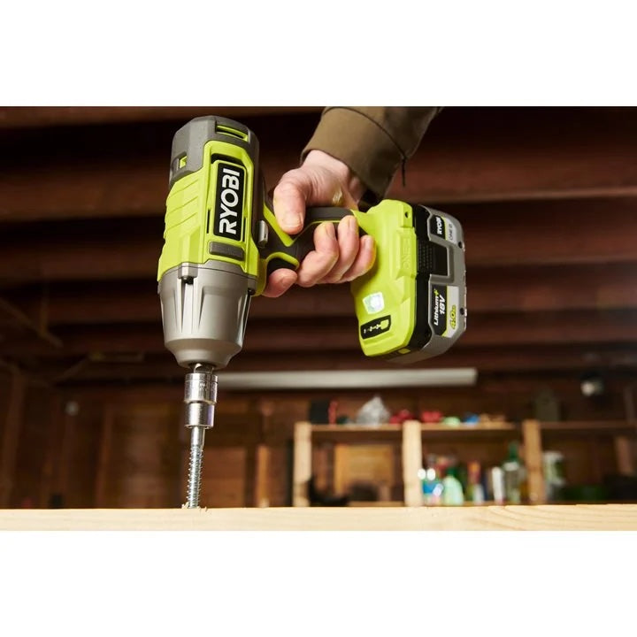 Ryobi RIW18-0 18V ONE+ Cordless 3-Speed Impact Wrench (Bare Tool)