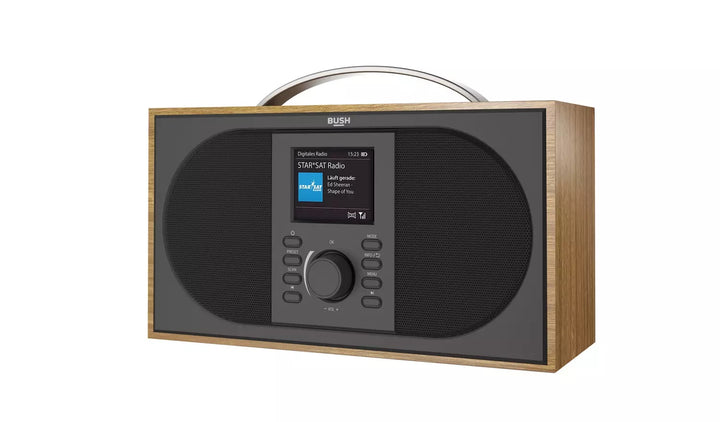 Bush DAB+ FM Radio - Wood