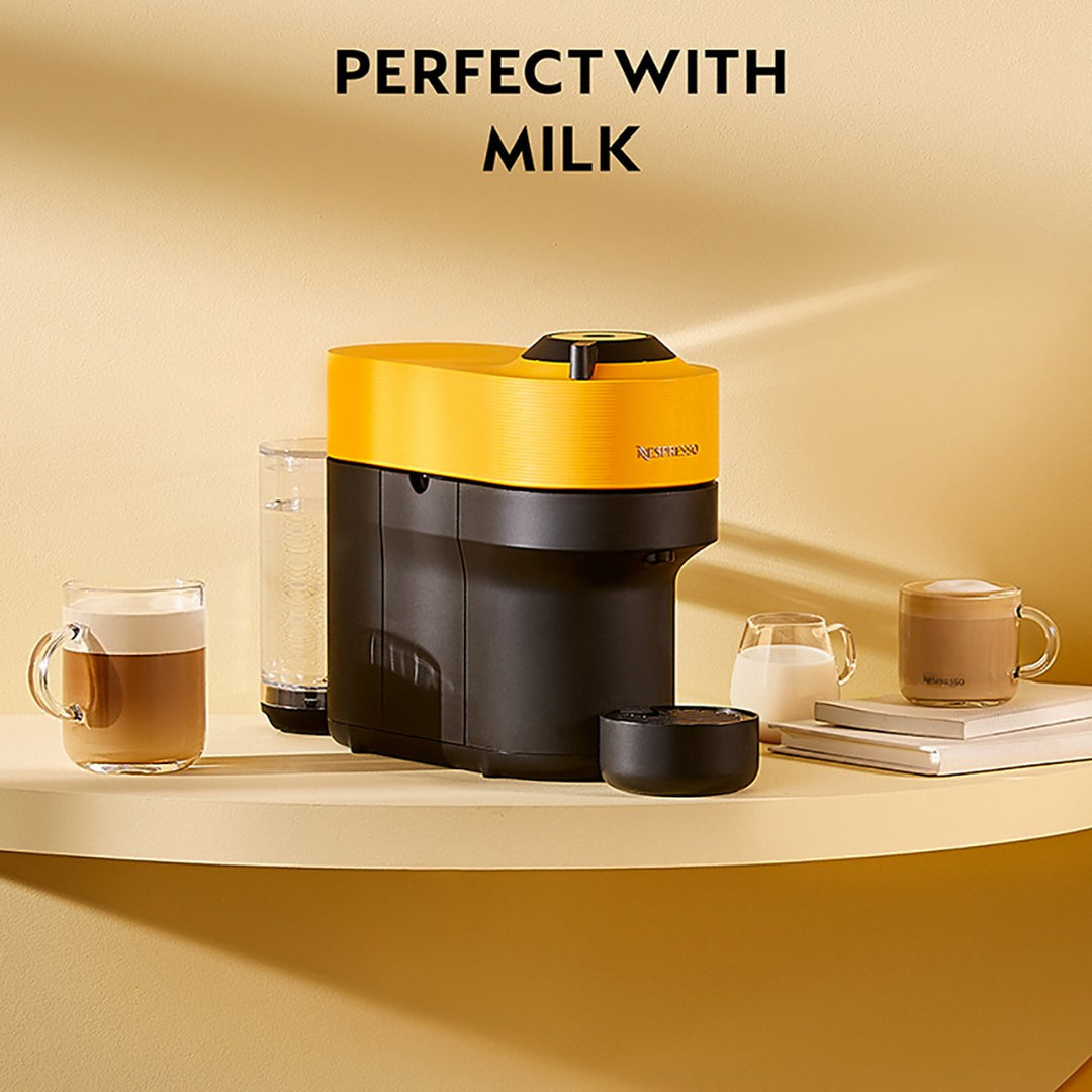 Nespresso Vertuo Pop Pod Coffee Machine by Magimix - Yellow