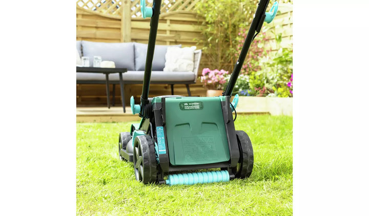 McGregor MCR2134A 34cm Cordless Rotary Lawnmower - 21.6V