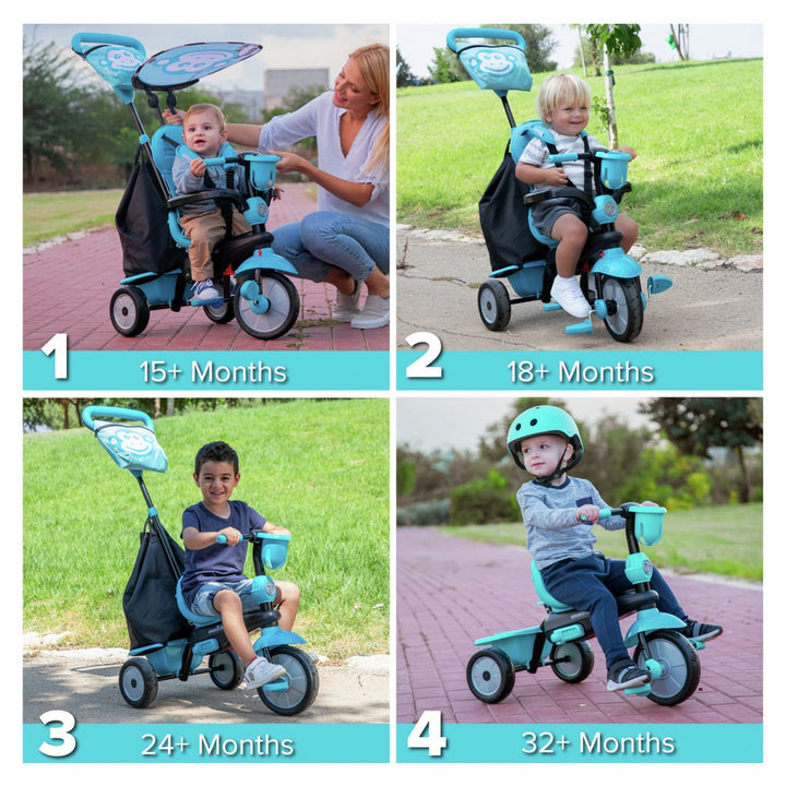 SmarTrike Safari Premium 4-in-1 Toddler Trike - Blue