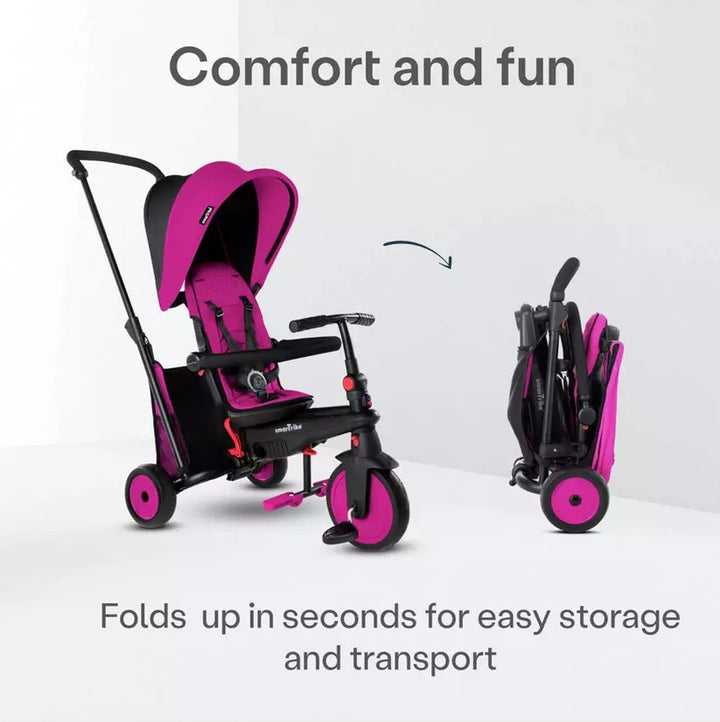 SmarTrike STR3 Folding Stroller Trike - Pink