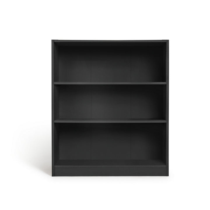 Home Malibu Short Bookcase - Black