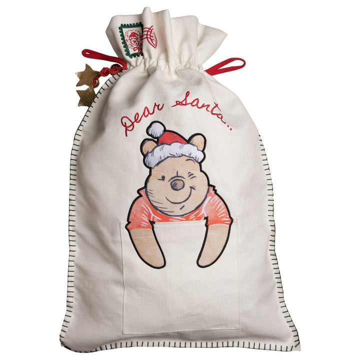 Disney Red and White Winnie The Pooh Christmas Sack