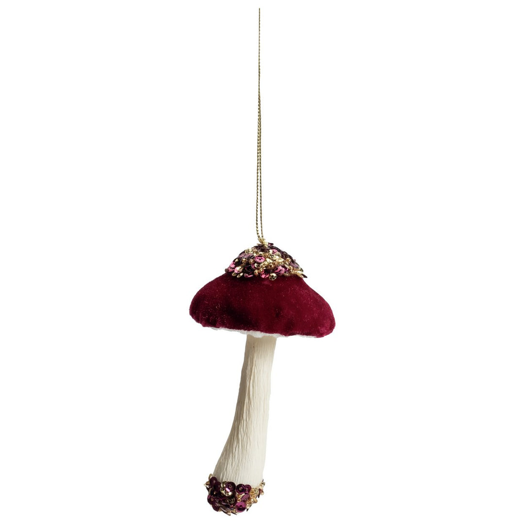 Home Pack of 3 Mushroom Christmas Tree Decorations