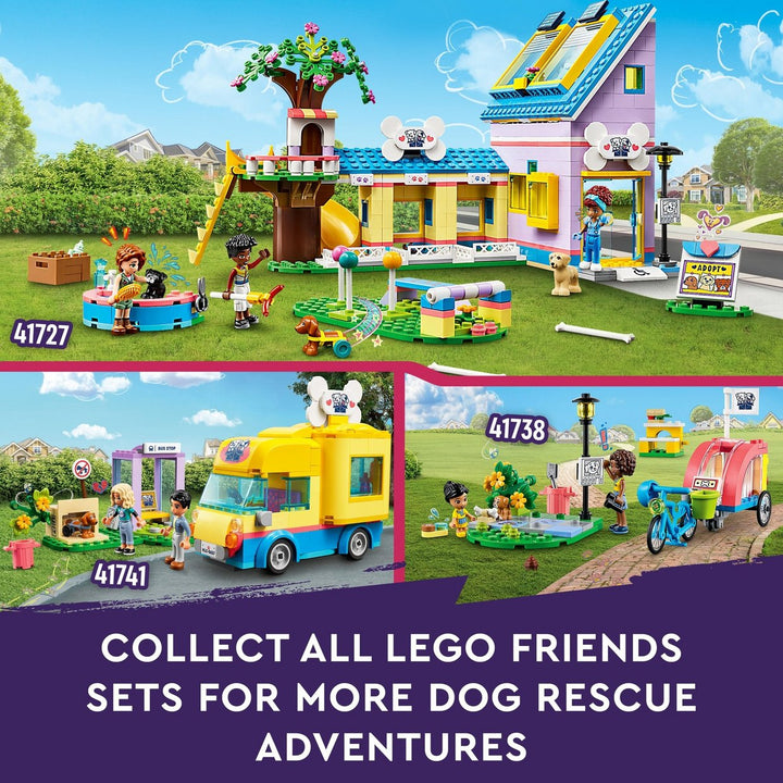 LEGO Friends Dog Rescue Centre Pet Animal Vet Playset 41727