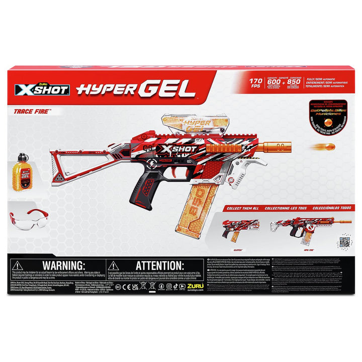 Zuru X-Shot Hyper Gel Trace Fire Blaster