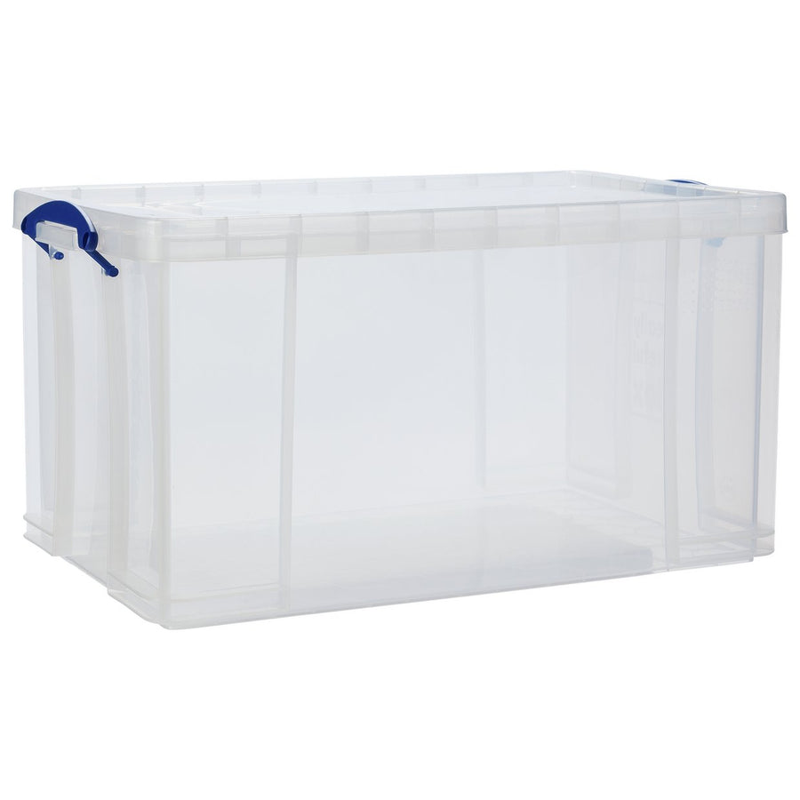 Really Useful 84 Litre Storage Box - Clear