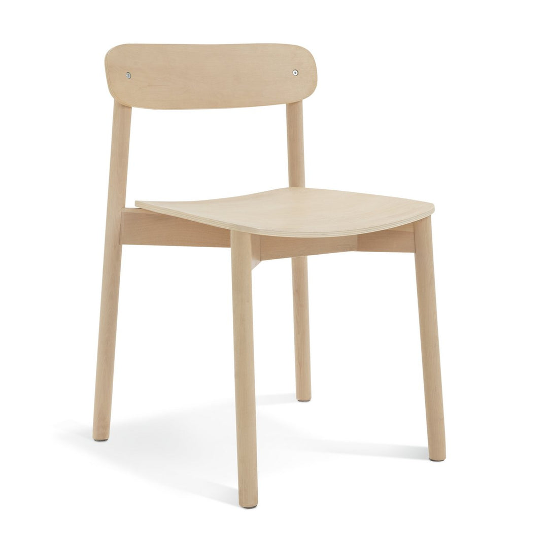 Habitat Nina Solid Birch Dining Chair - Natural