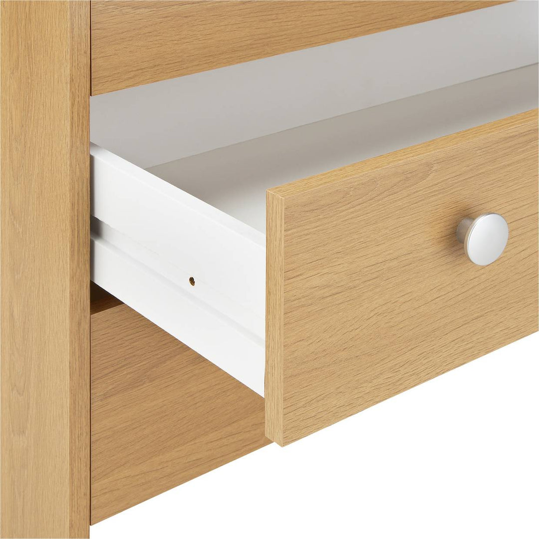 Home Seville 3 Drawer Chest of Drawers - Oak Effect