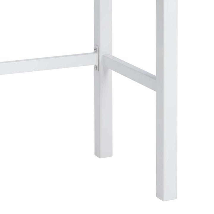 Home Toby 2 Seater Bar Table - White