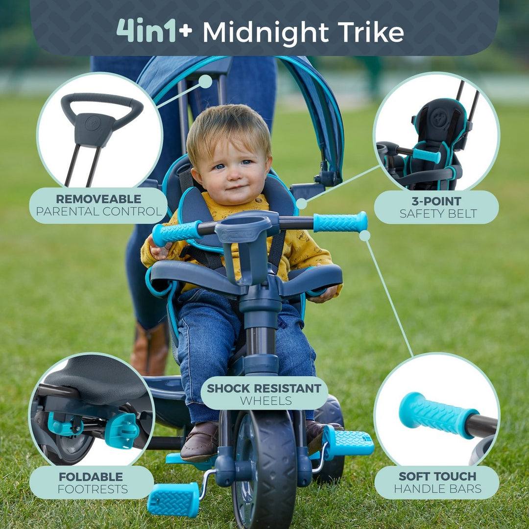 TP Trike 4 in 1+ - Midnight Blue