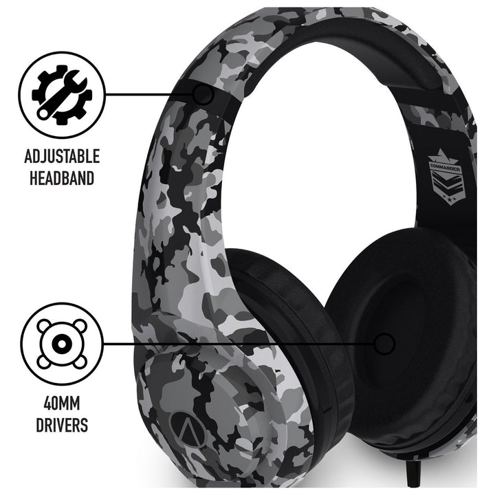 Nacon Stealth XP Commander X Official Licensed PS4/PS5 Compatible Headset - Camo