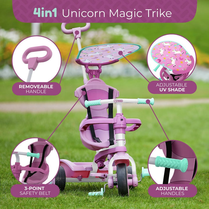 TP Toys Unicorn Magic 4 in 1 Trike