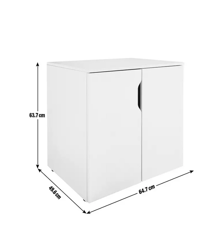 Habitat Kids Pod 2 Door Low Cabinet - White