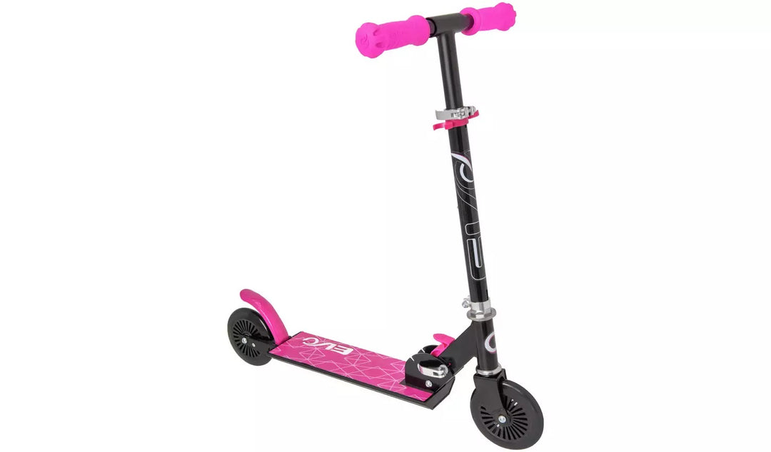 EVO 2 Wheel Scooter - Black & Pink