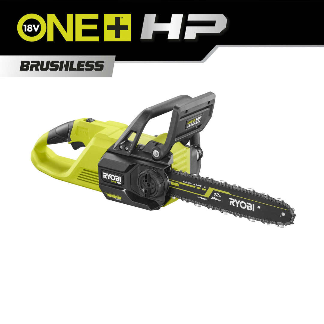 Ryobi RY18CSX30A-0 18V ONE+ Cordless Brushless HP 30cm Chainsaw 