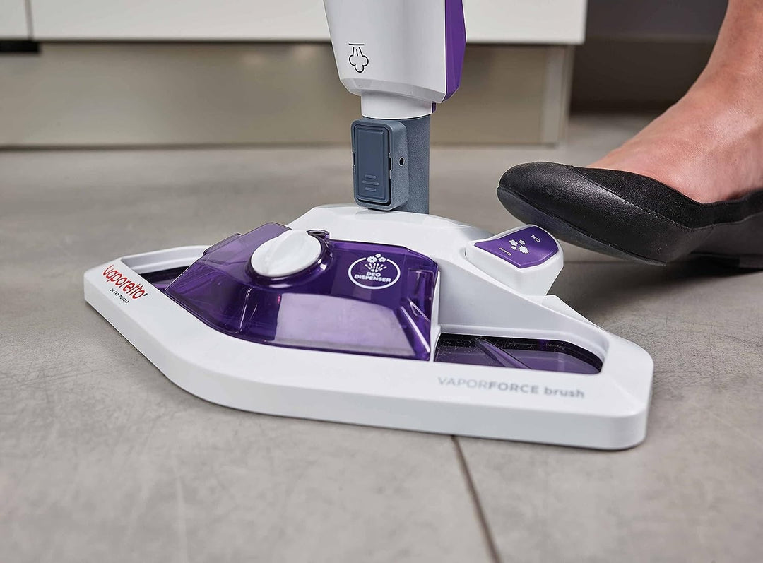 Polti Vaporetto SV440 Double 2 In 1 Upright Steam Mop - Purple