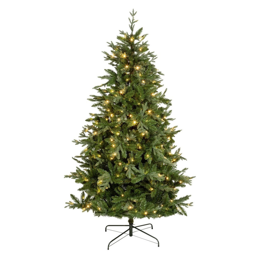 Habitat 6ft Pre lit Dewdrop Mixed Tip Christmas Tree