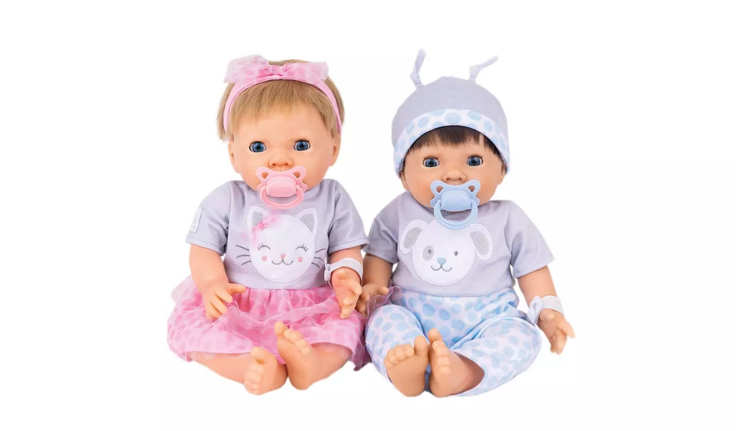 Tiny treasures twin sales set dolls