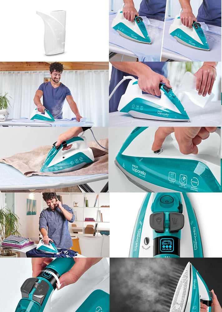 Polti PLGB0081 Vaporella Quick & Slide QS210 Steam Iron