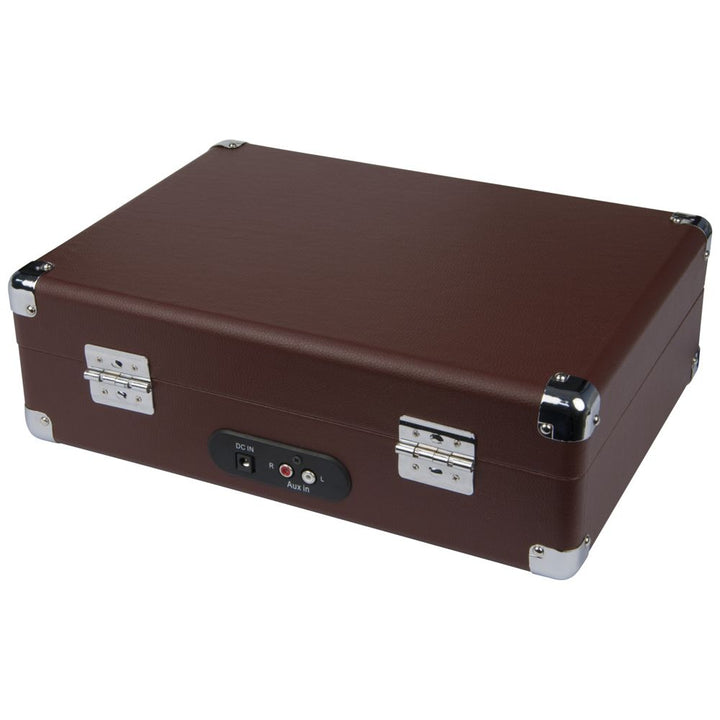 Bush Classic Portable Turntable - Brown