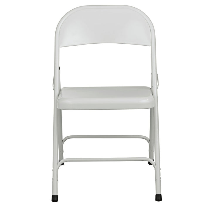 Habitat Macadam Metal Folding Chair - White