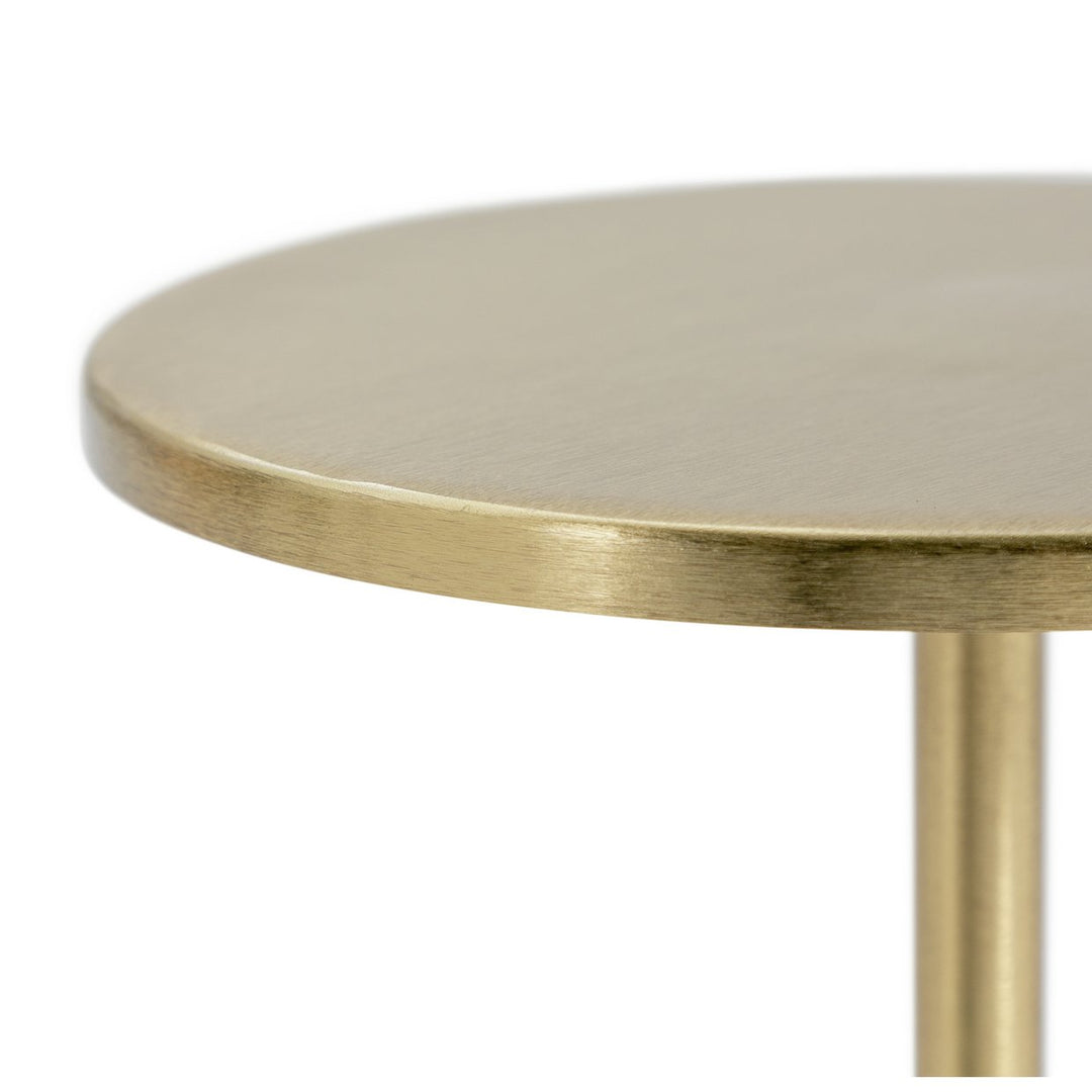 Habitat Martini Side Table - Gold