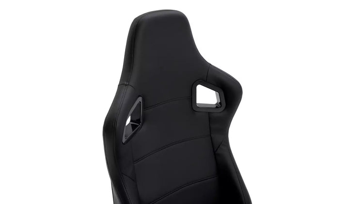 Home Veda Faux Leather Office Gaming Chair - Black