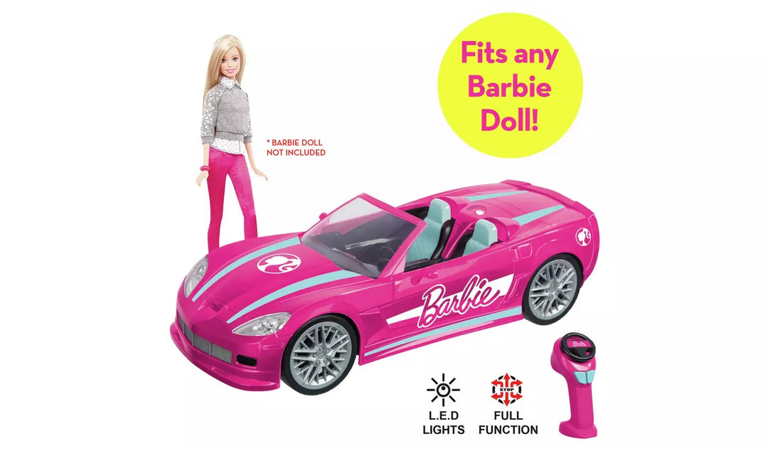 Barbie Remote Controlled Convertible Dream Car